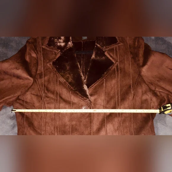 NWOT - Womens Bernardo Faux Fur Coat - Large - Picture 9 of 9